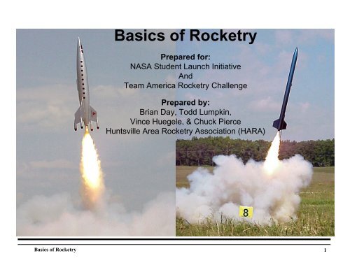 Basics of Rocketry - Aerocon Systems