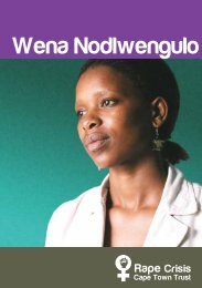 Wena Nodlwengulo - Rape Crisis