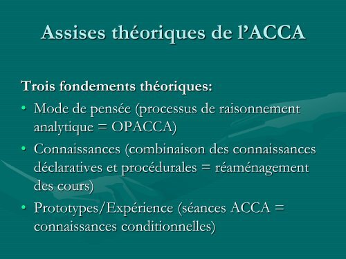 ACCA : apprentissage par cas cliniques authentiques - aeesicq