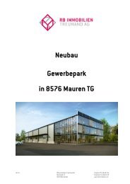 Neubau Gewerbepark in 8576 Mauren TG - Homegate.ch