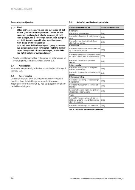 Installasjonsanvisning auroSTEP plus - Vaillant