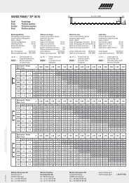 SWISS PANELÂ® SP 18/76 - Montana Bausysteme AG