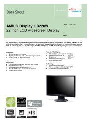 AMILO Display L 3220W 22 Inch LCD ... - Bulcom2000.com