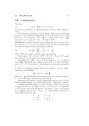 0.1 Kongruencije - OVDJE