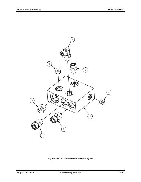 XR2034 Parts Manual - Xtreme Manufacturing