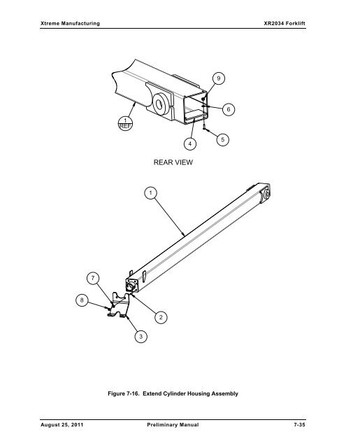 XR2034 Parts Manual - Xtreme Manufacturing