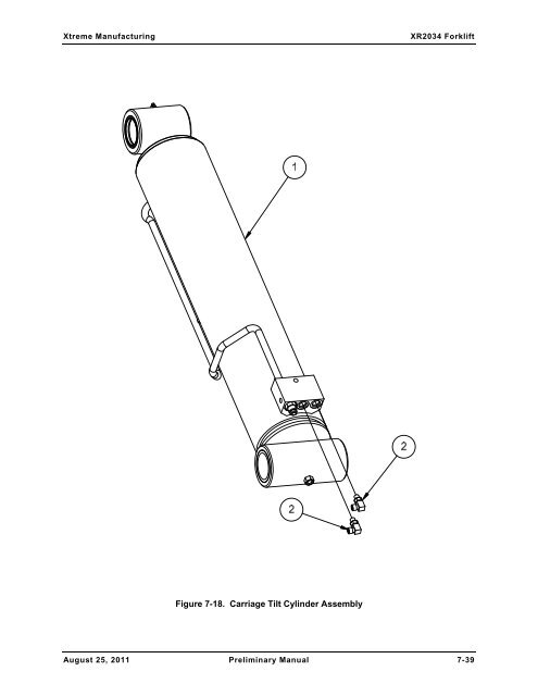 XR2034 Parts Manual - Xtreme Manufacturing