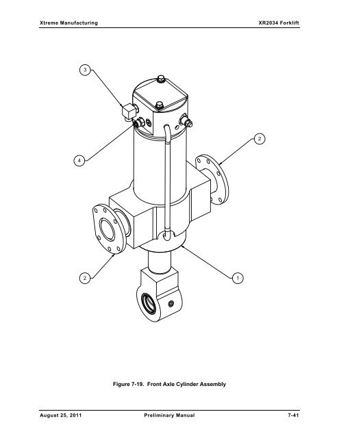 XR2034 Parts Manual - Xtreme Manufacturing