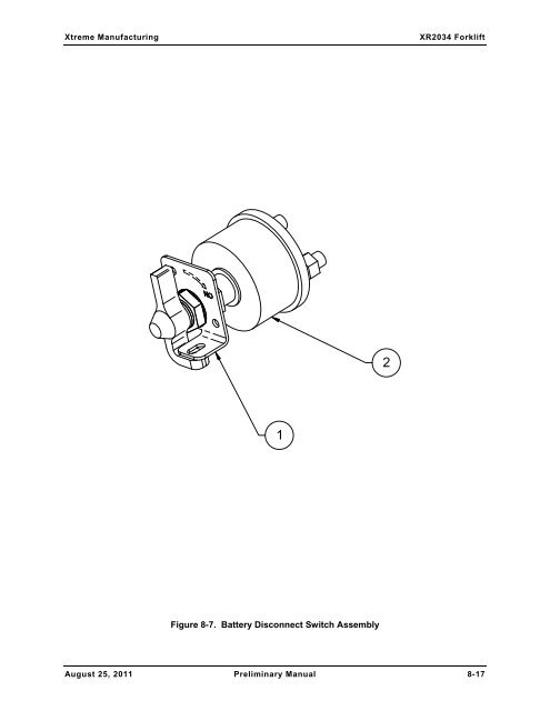 XR2034 Parts Manual - Xtreme Manufacturing