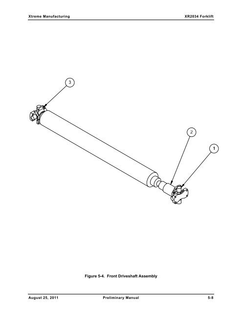 XR2034 Parts Manual - Xtreme Manufacturing