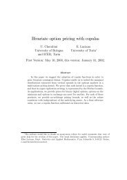 Bivariate option pricing with copulas