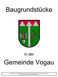 in der Gemeinde Vogau