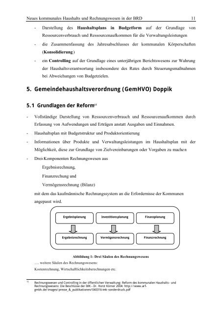 Neues kommunales Haushalts- und Rechnungswesen in der ...