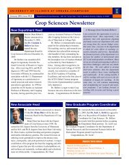 January, #125 - Department of Crop Sciences - University of Illinois ...