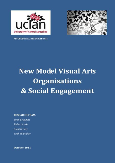 New Model Visual Arts Organisations & Social ... - Arts & Health