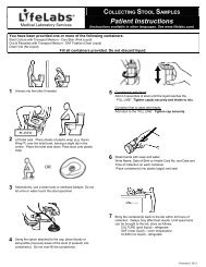 Stool Collection Instructions-English and French - Lifelabs