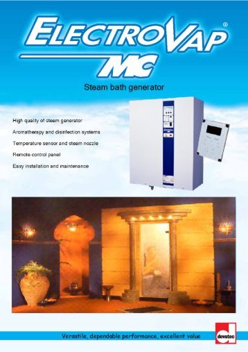 Steam Bath Brochure - Devatec