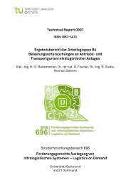 Technical Report 0907 Sonderforschungsbereich 696 ... - SFB 696