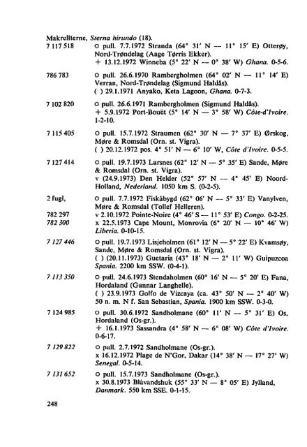 Sterna, bind 13 nr 4 (PDF-fil) - Museum Stavanger