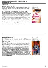 Onderwijsrecensies voortgezet onderwijs 2013 - 5 ... - NBD Biblion