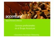 Carreras profesionales en el Grupo Accenture - UGR Empleo 2.0
