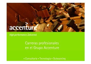 Carreras profesionales en el Grupo Accenture - UGR Empleo 2.0