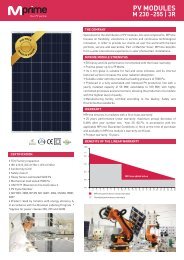 PV MODULES - On Energy