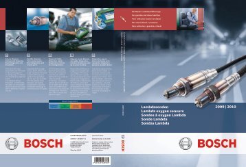 2009 | 2010 Lambdasonden Lambda oxygen sensors Sondes Ã  ...