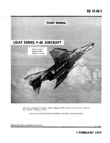 Flight Manual - F-4 Phantom II Society