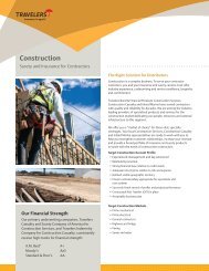 Construction - Travelers Insurance