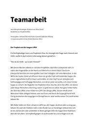 Teamarbeit - WIGBIT