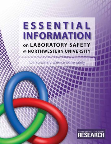 essential information - Office for Research - Northwestern University
