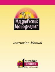 Magnificent Monograms - Amazing Designs