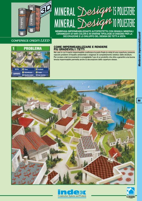 Scheda tecnica Mineral Design - Index S.p.A.