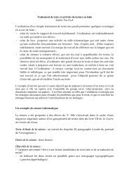 Traitement de texte et activités de lecture en latin - Helios