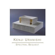 KENJI URANISHI - Andrew Baker Art Dealer