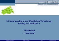 Facility Management - Intrapreneurship in der Verwaltung