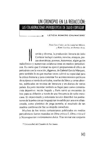 Un cronopio en la redacciÃ³n - Si necesitas algÃºn libro aqui lo tienes