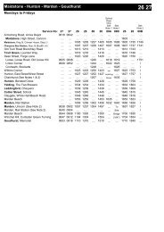 Maidstone - Hunton - Marden - Goudhurst - Arriva