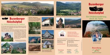 Ein Erlebniswanderweg durch die Natur - Wanderportal-Pfalz