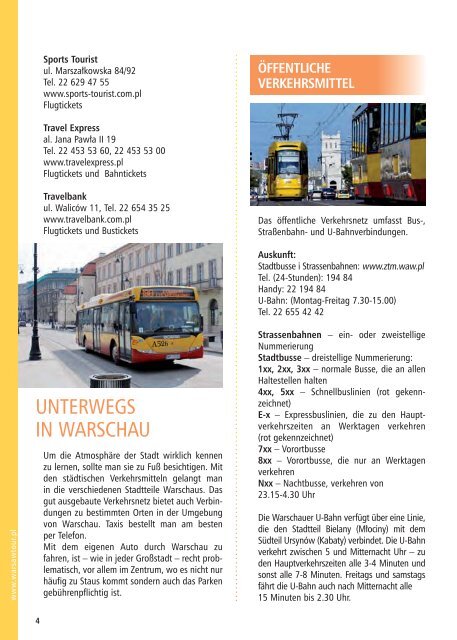 Wir laden nach Warschau - WarsawTour