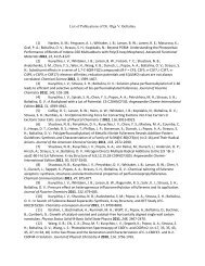 List of Publications of Dr. Olga V. Boltalina (1) Nardes, A. M. ...