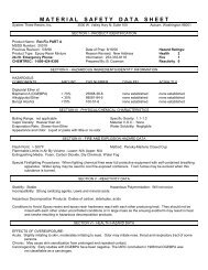 MSDS - Fiberglass Supply