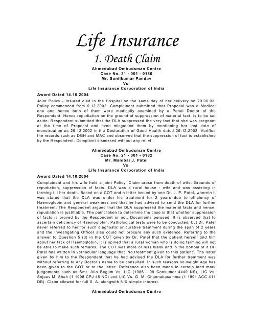 Life Insurance - Gbic.co.in