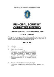 principal scrutiny committee meeting - Meetings, agendas, and ...