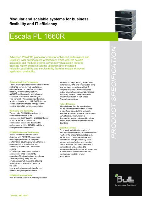 Escala PL 1660R - Bull