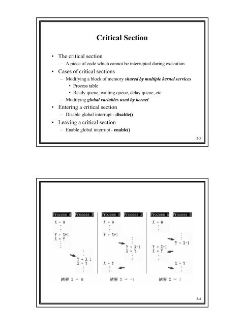 Chapter 2 Real-Time Systems Concepts Foreground/Background ...