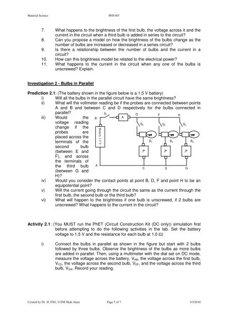 Basic Physics II Evidences - DrJJ - UiTM