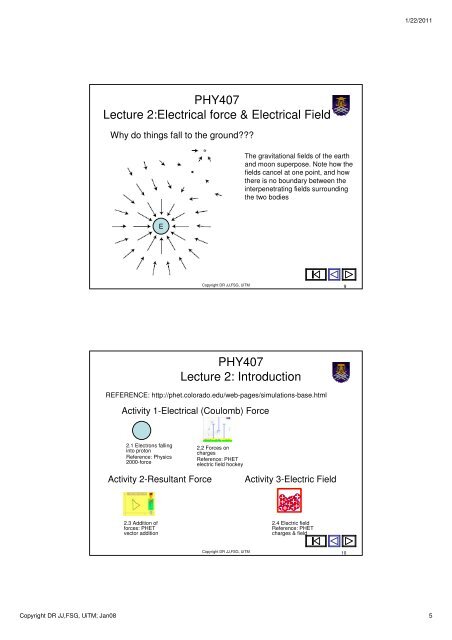 Basic Physics II Evidences - DrJJ - UiTM