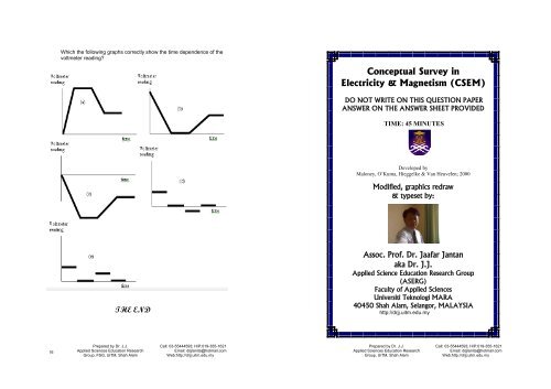 Basic Physics II Evidences - DrJJ - UiTM